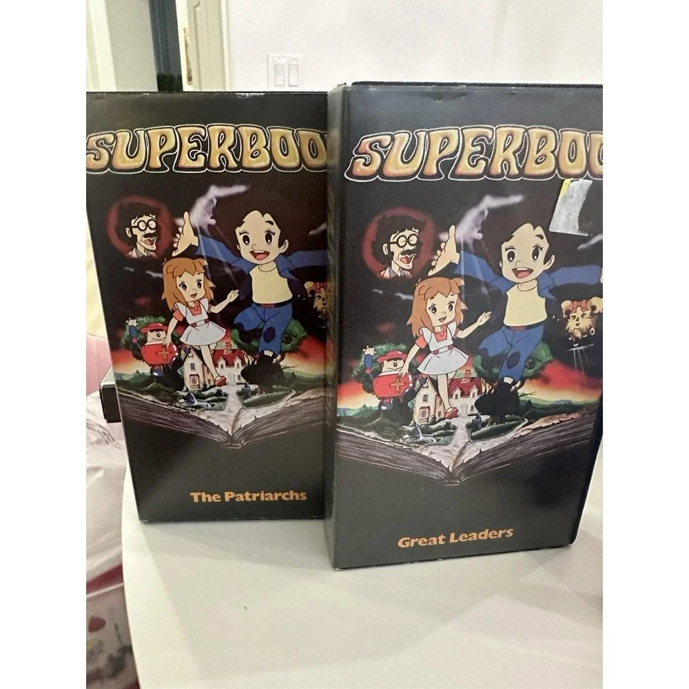 Superbook Video Bible Vol. 1-7 and 9 VHS